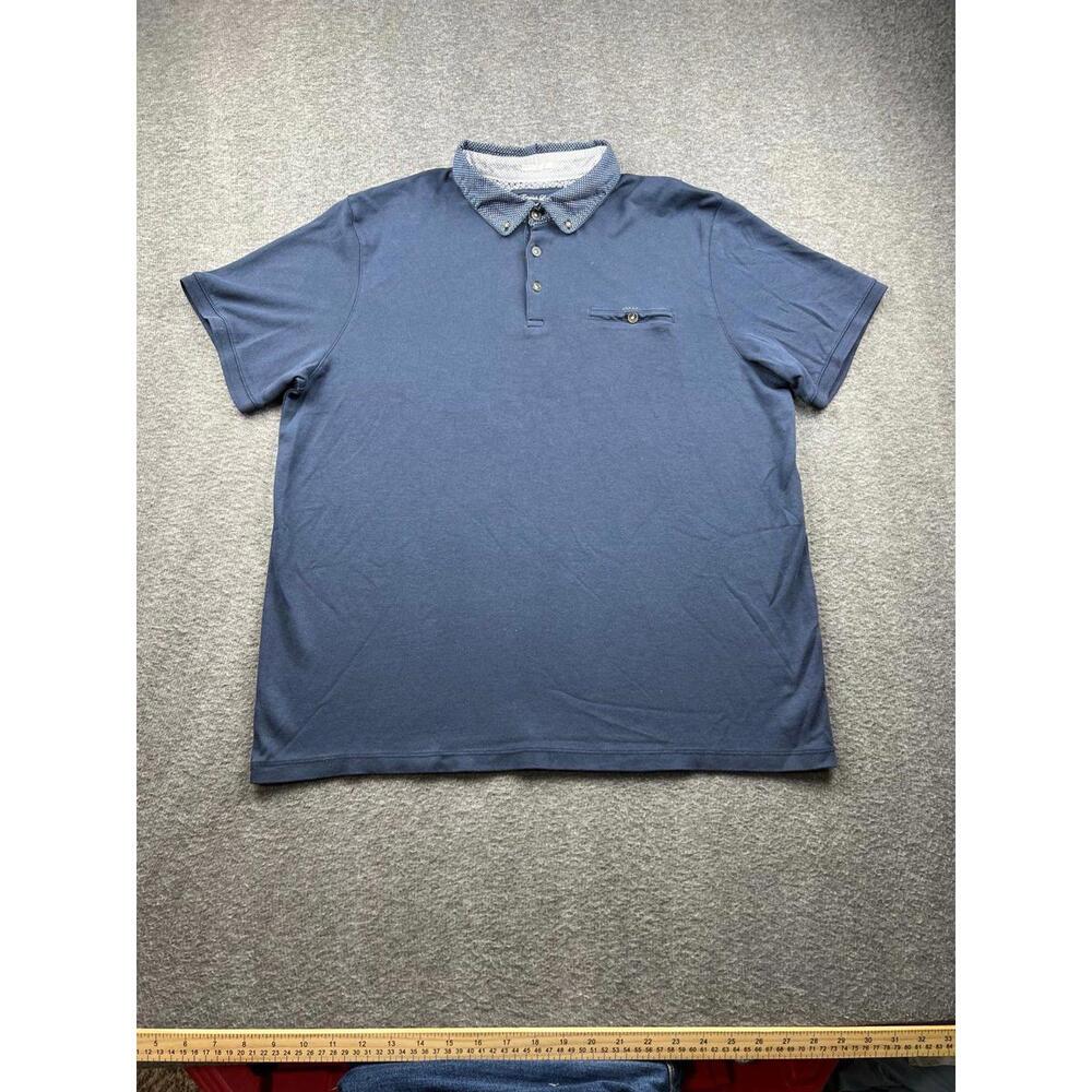 English Laundry Mens Polo Shirt Large Navy Blue